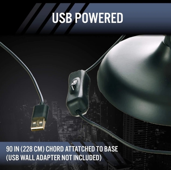 Batwing Posable Lamp DC Comics Batman 1989 Style In Box - Picture 10 of 16